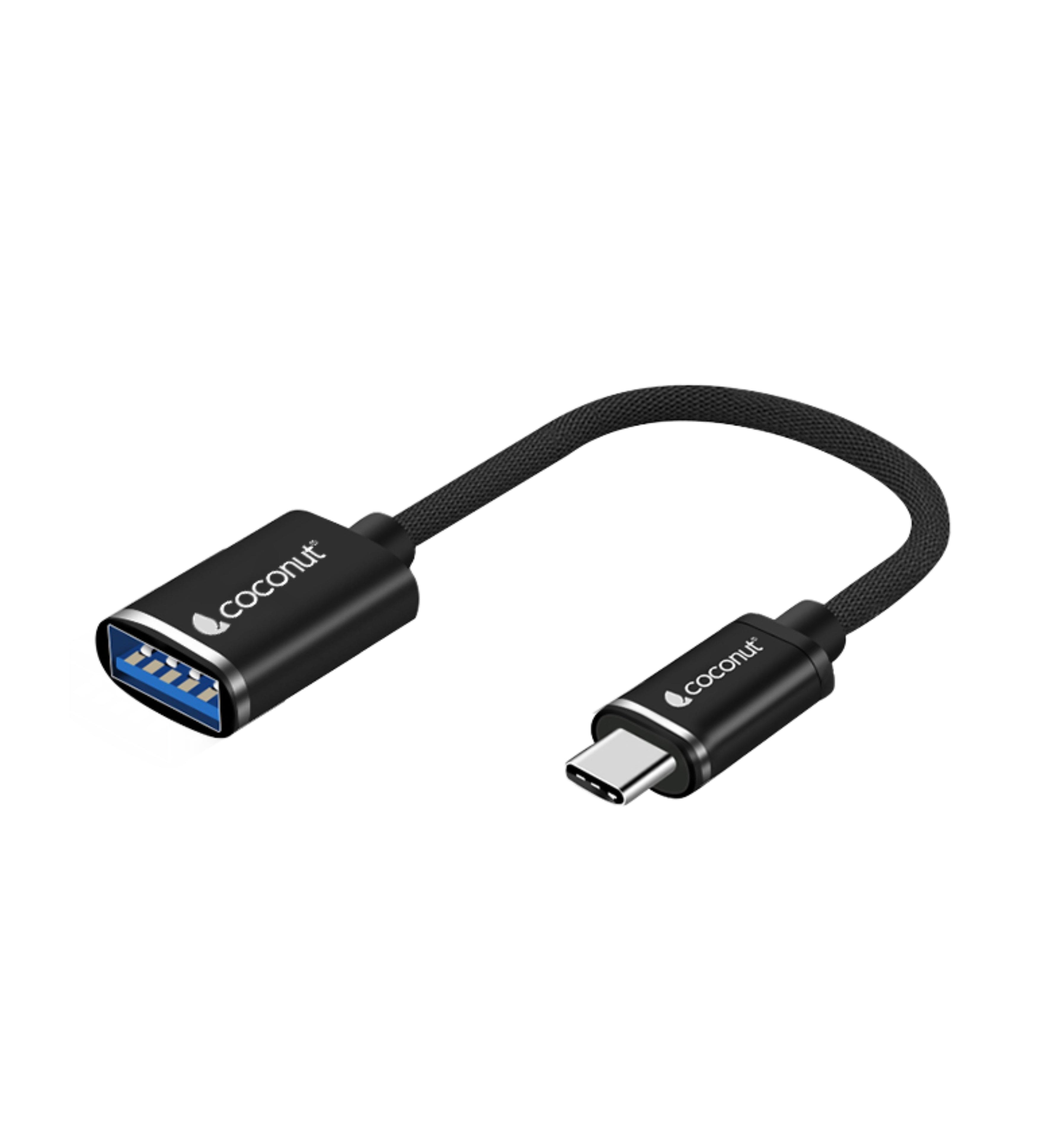 OT06 USB to Type C OTG adapter with aluminum body for devices